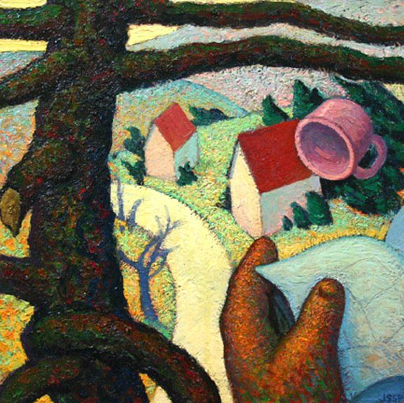 Landscape, 1999 Oil on canvas, 24