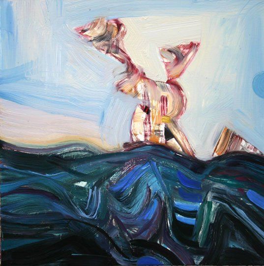 Little Dog in the Ocean