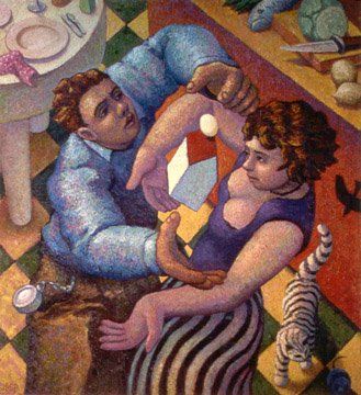 Nest Egg, 1998 Oil on Canvas, 80