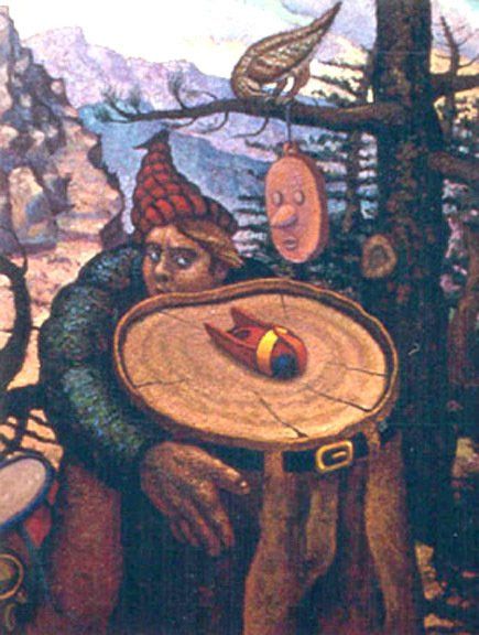 Offering, 1998 Oil on canvas, 78