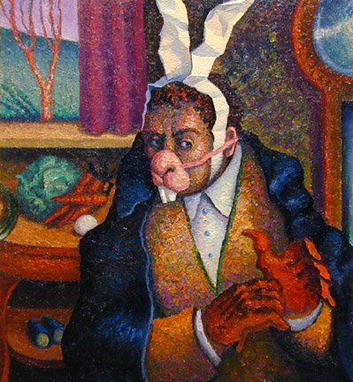 The Imposter, 2003 Oil on canvas, 54