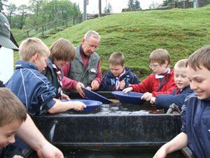 Children's Gold Panning Dumfries and Galloway Scotland Children's Gold Panning Dumfries and Galloway Scotland
