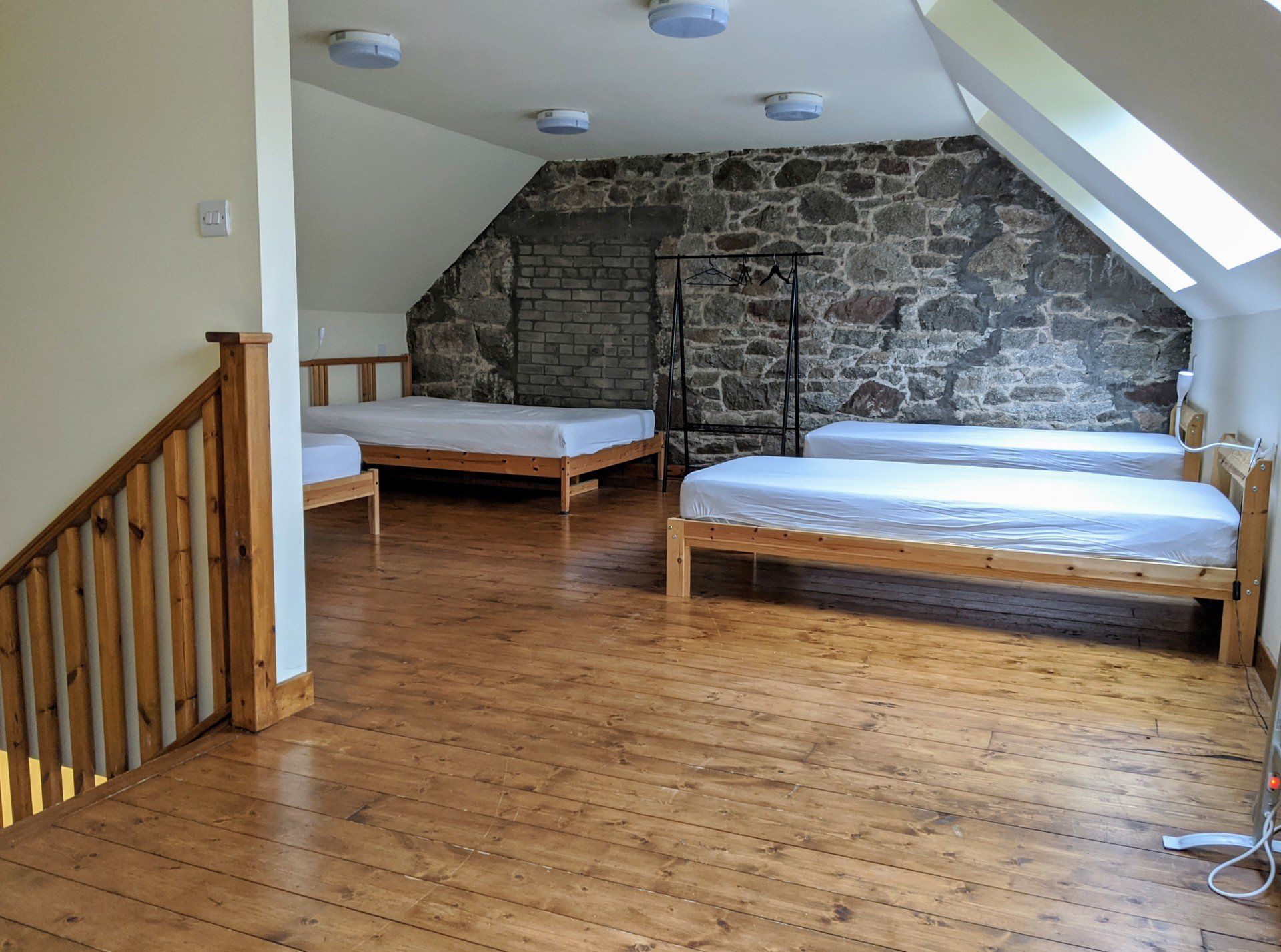 The sleeping area in Bothy 2 The sleeping area in Bothy 2