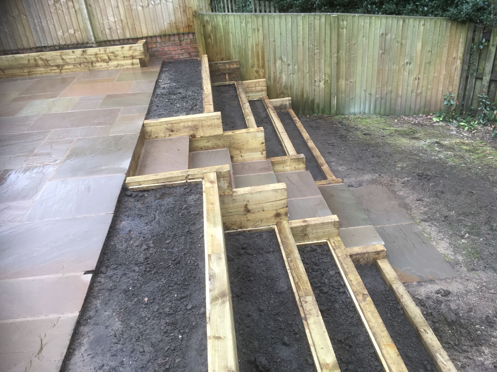 Decking stairs