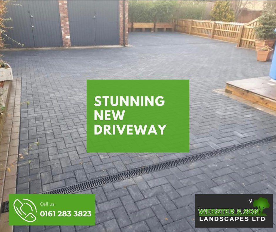 Stunning new driveway