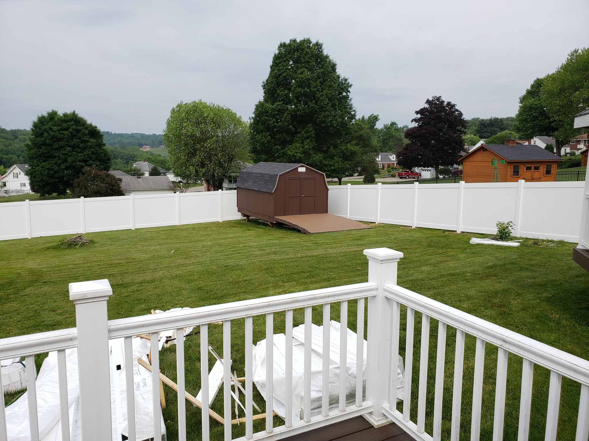 White Fence — Cecil, PA — Morelli Fence