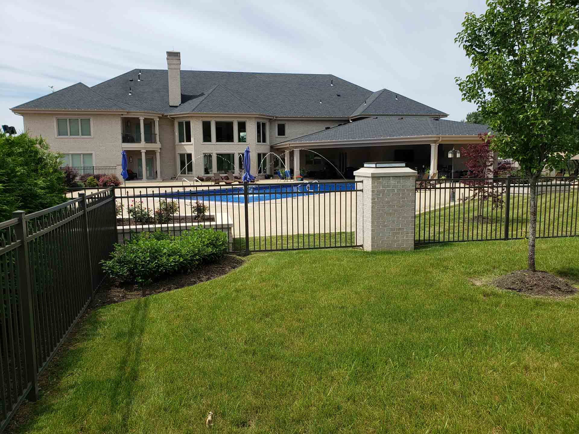 Residential Iron Fence — Cecil, PA — Morelli Fence