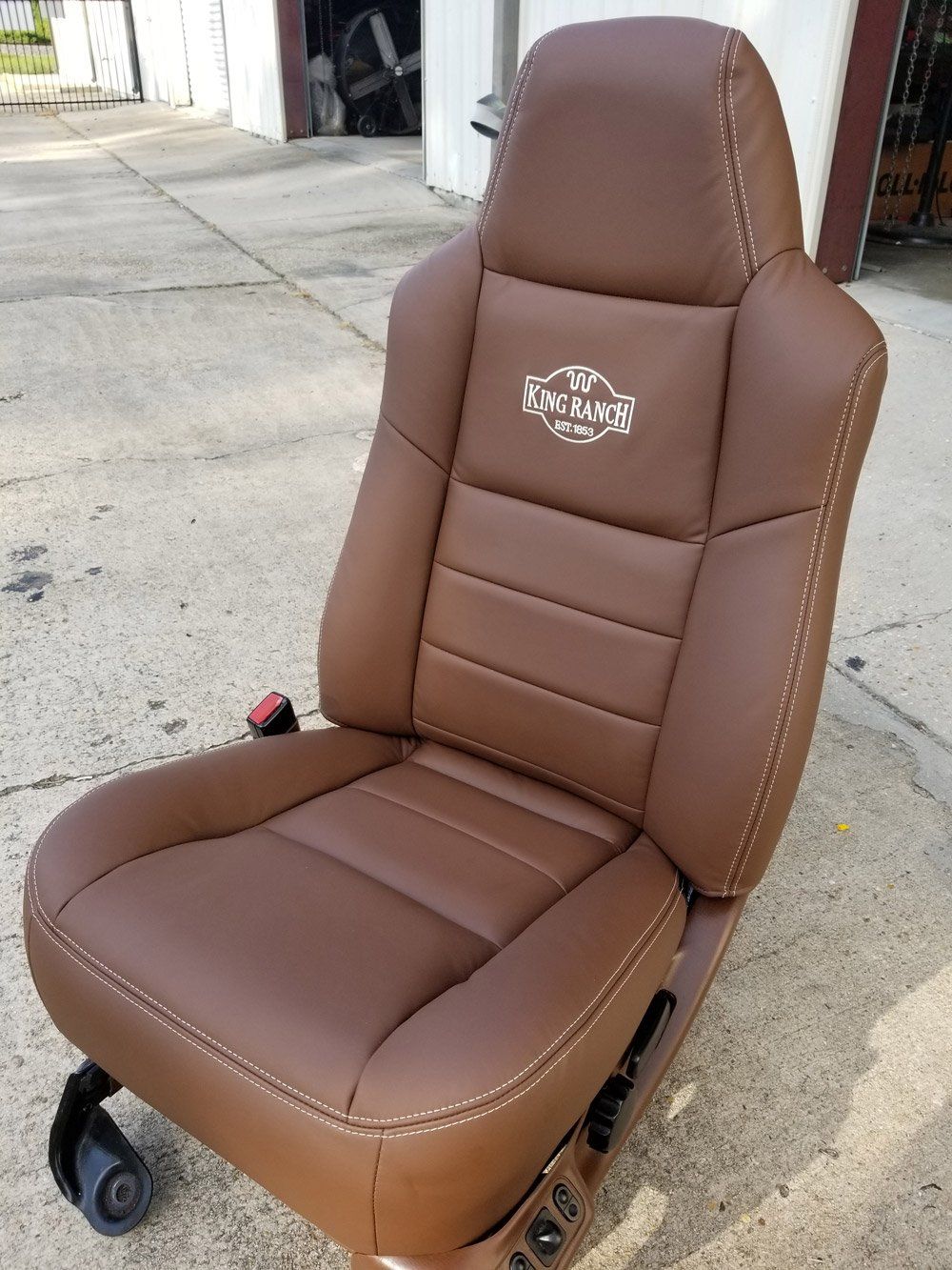 Interior Custom — Seat Cover Brown in Baton Rouge, LA