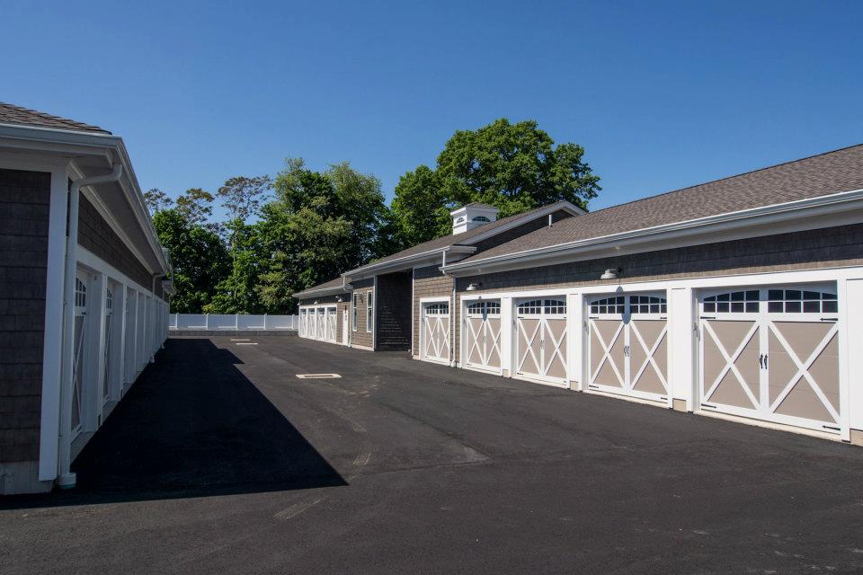 Photo of our facility showing storage bay doors
