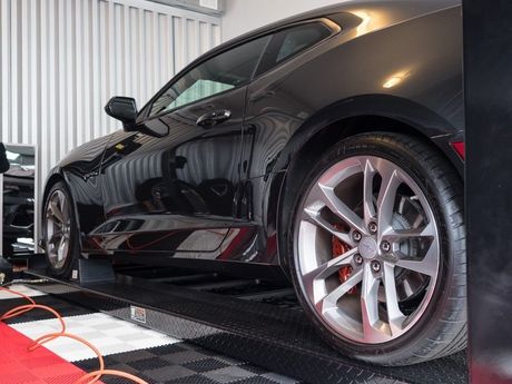 Image of one of the luxury vehicles in our facility
