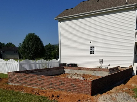 Concrete Footings — Mount Pleasant, NC — 4 Seasons Construction Concrete Footings — Mount Pleasant, NC — 4 Seasons Construction