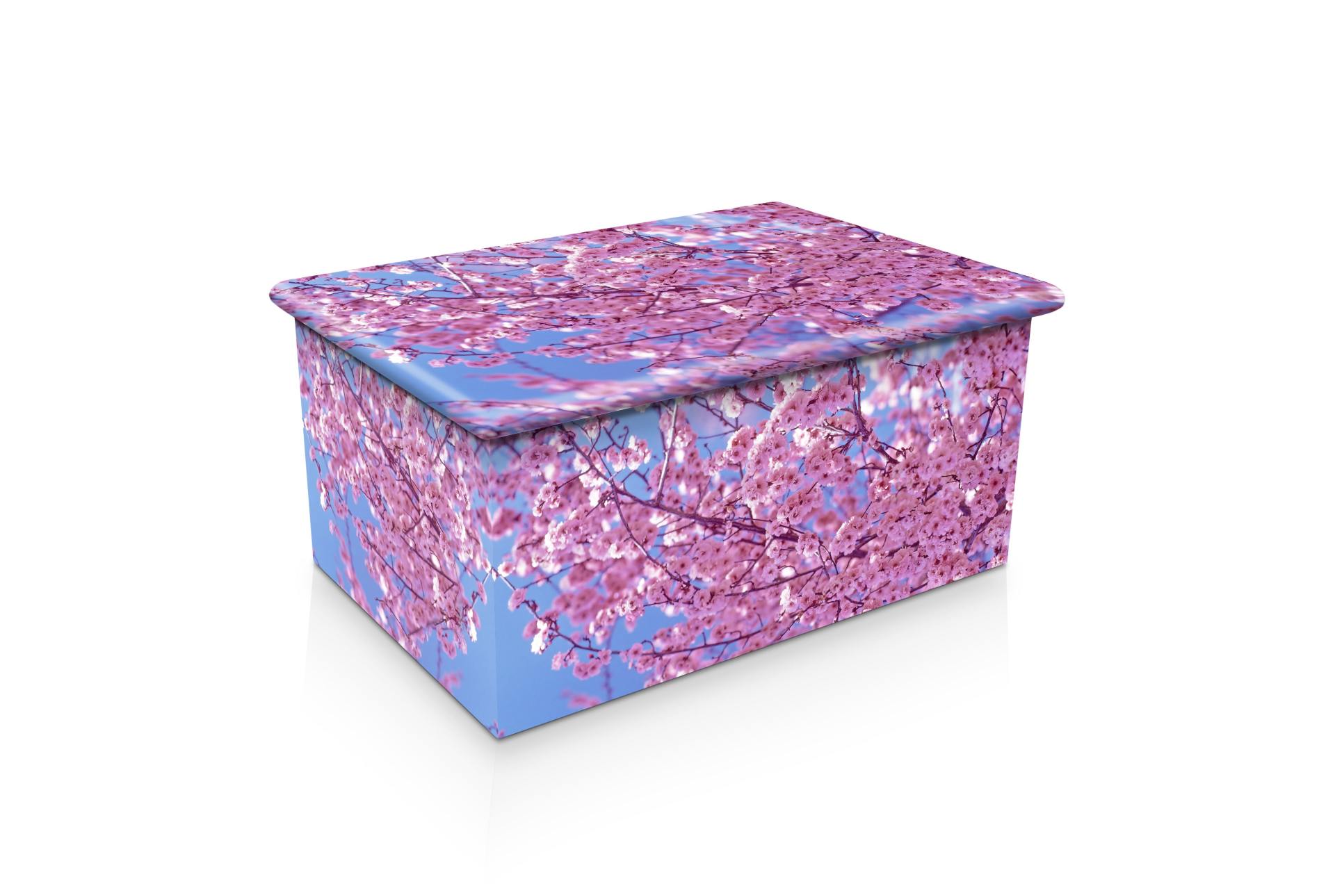 PINK-BLOSSOM-ASHES-URN-(SIDE-VIEW) – Funeral tributes in Rockhampton, QLD