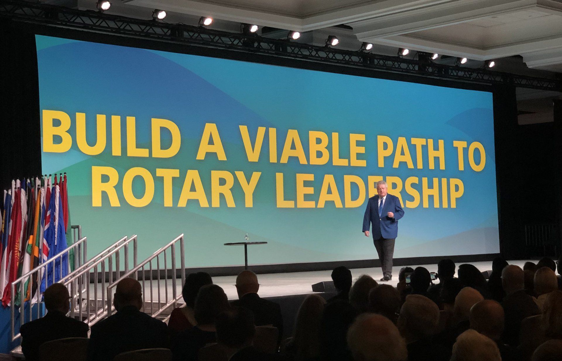 ¿Qué necesitas para alcanzar la presidencia de Rotary International?