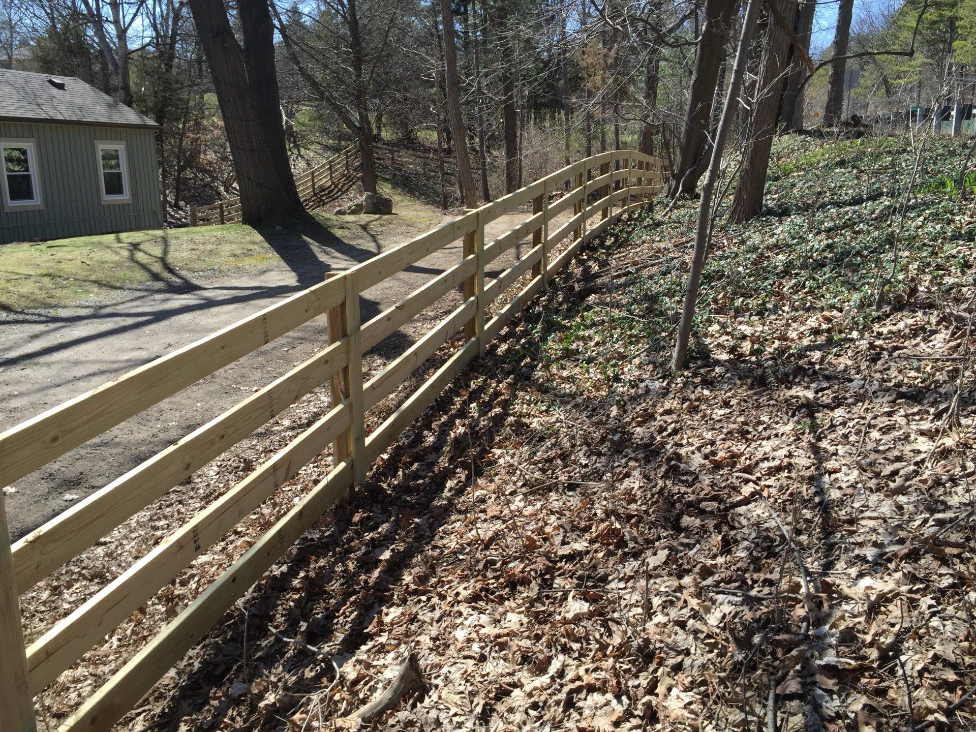 Wooden Fencing ─ Wood Fence in Township, MI