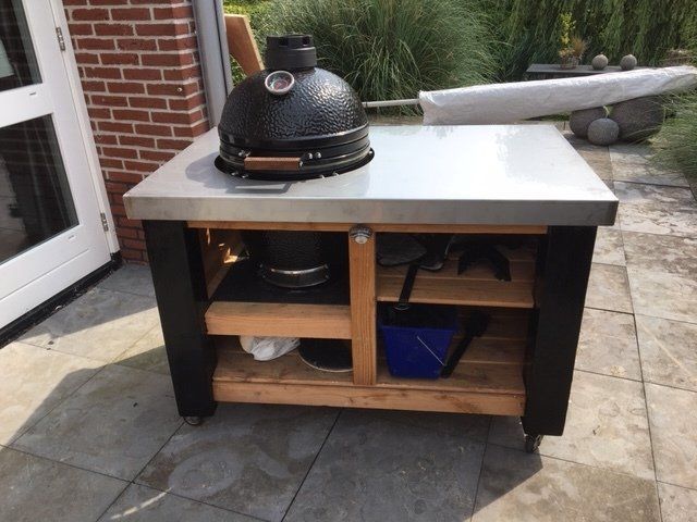 RVS werkblad bbq
