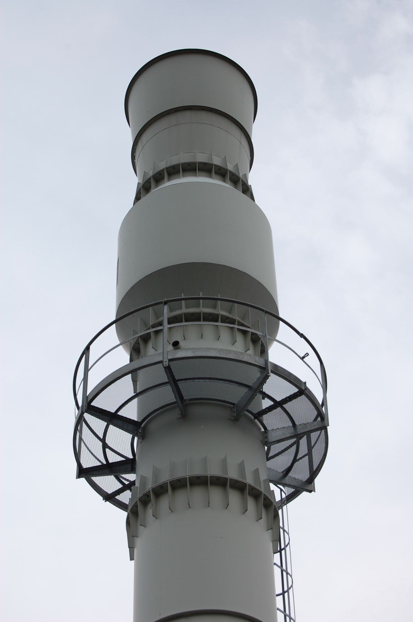 silenziatore verticale