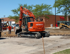 Hitachi Heavy Machine — Bloomington, IL — McLean County Asphalt Co.
