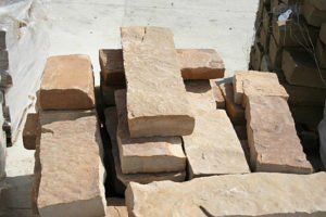 Brown Retaining Block — Bloomington, IL — McLean County Asphalt Co.