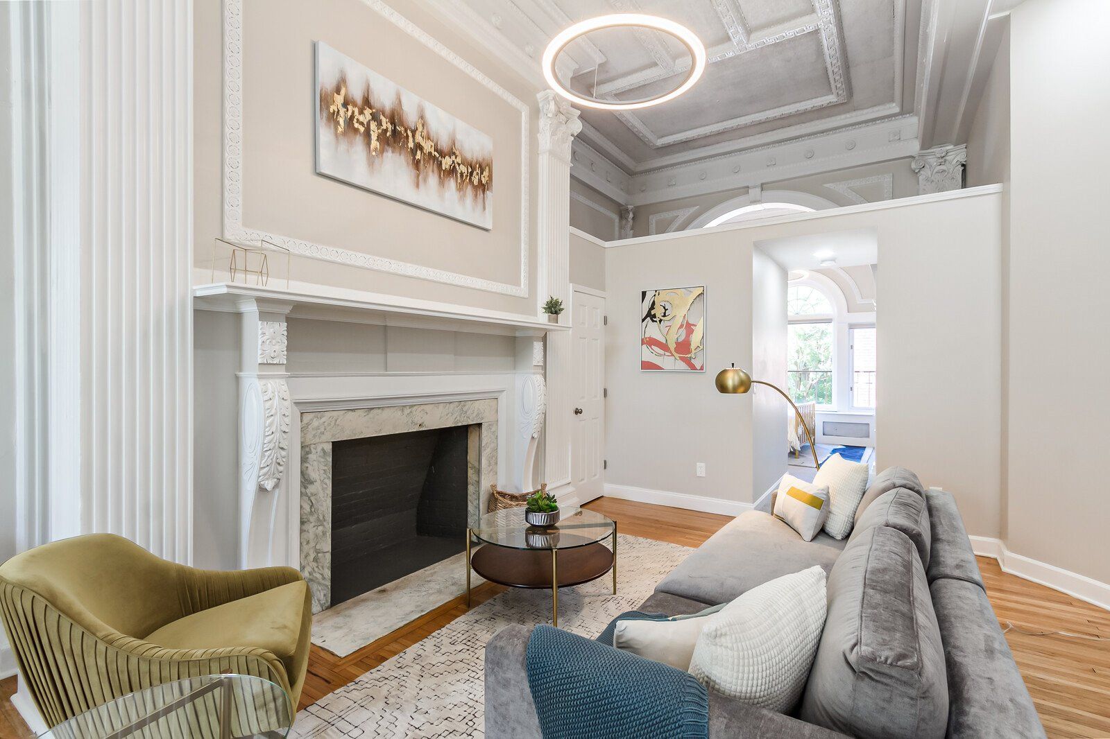 fireplace