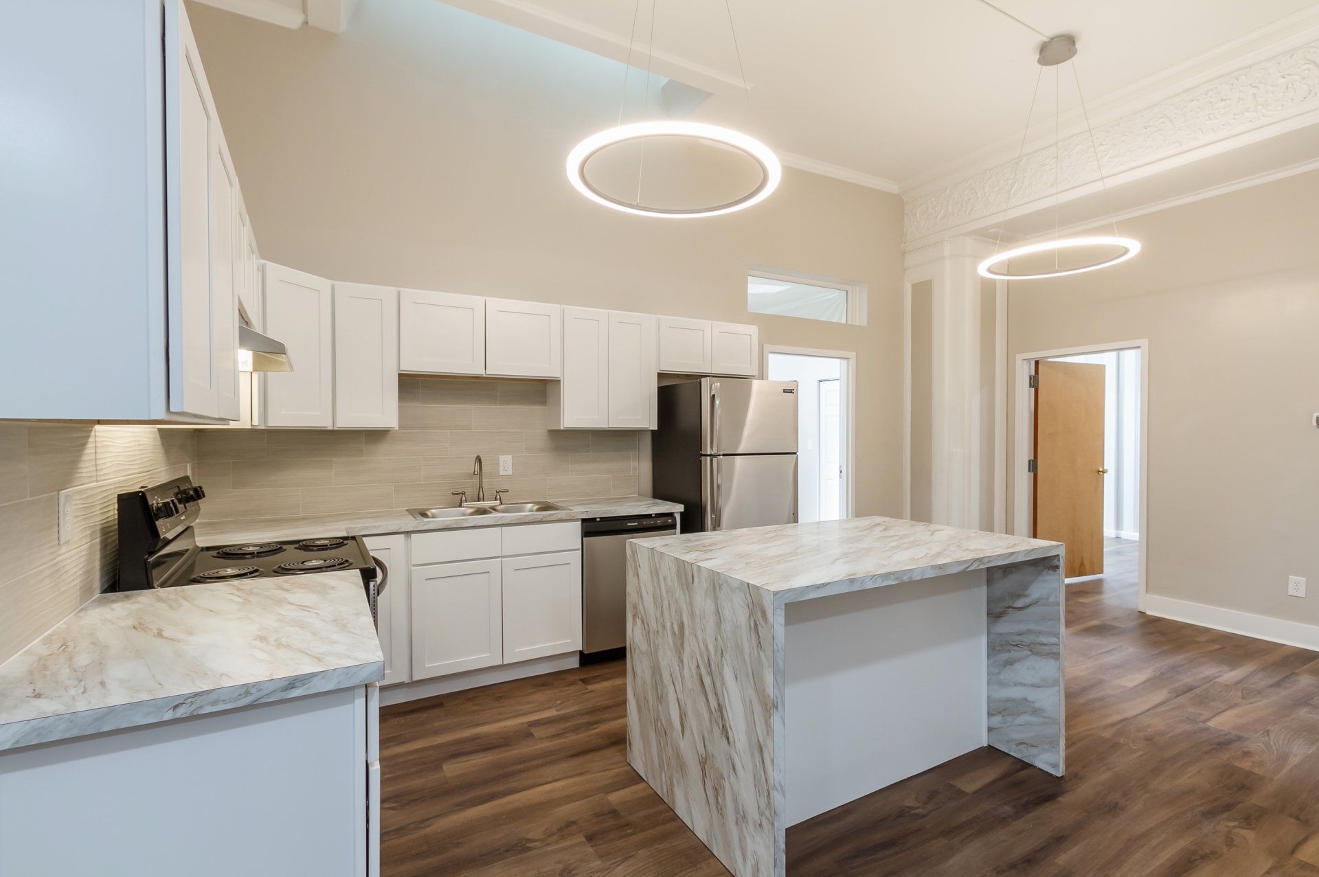 Renovated kitchen 