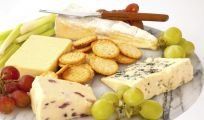 A cheese platter