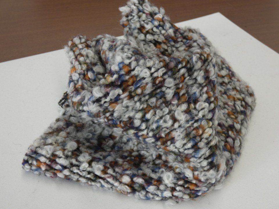 tessuto grosso con fibre di vari colori