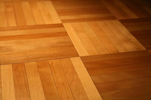 Wood Floor Unique Design — Los Angeles, CA — K & Z Hardwood Flooring