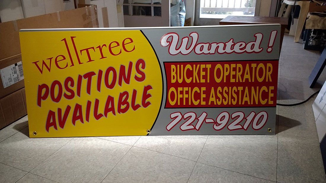 Plastic Signs 6