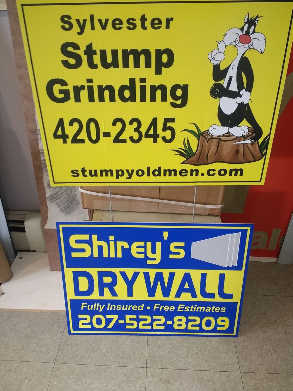 Plastic Signs 8