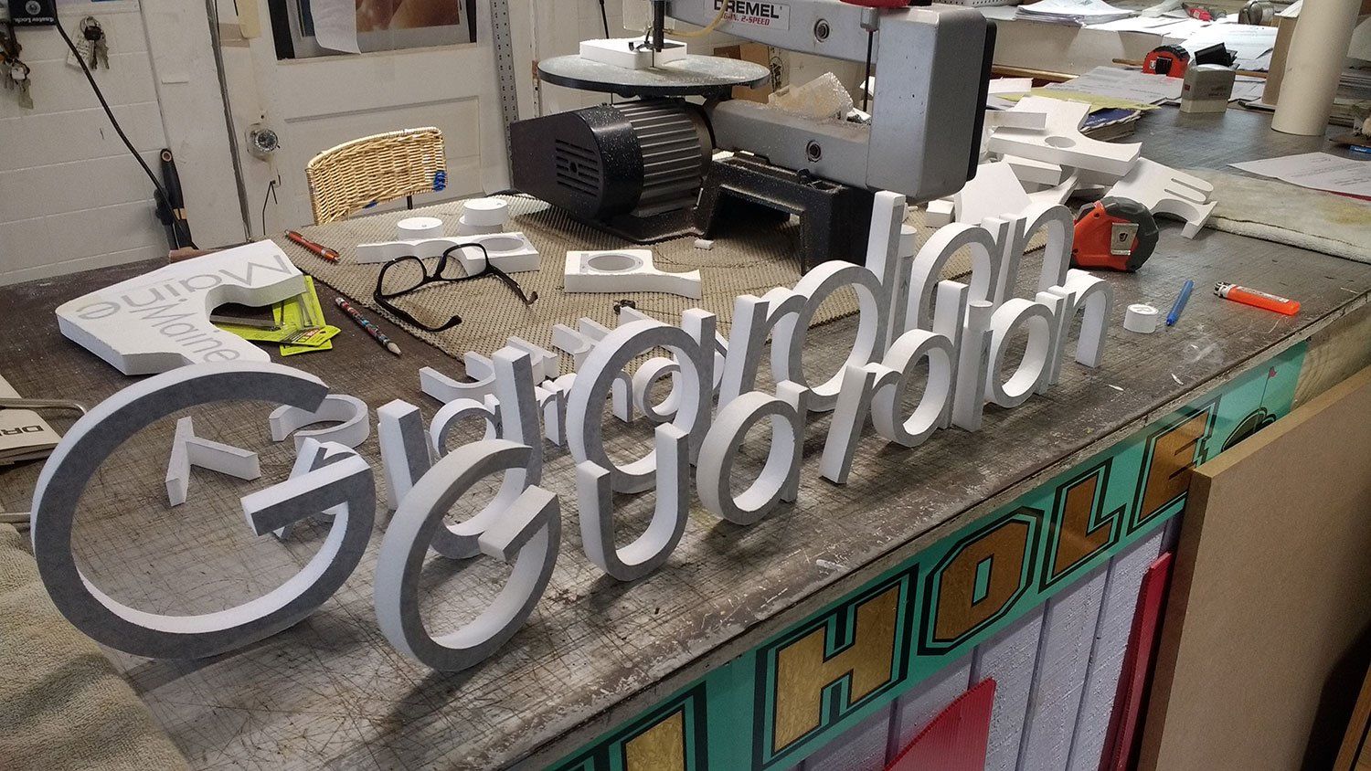Raised Lettering Signs 16