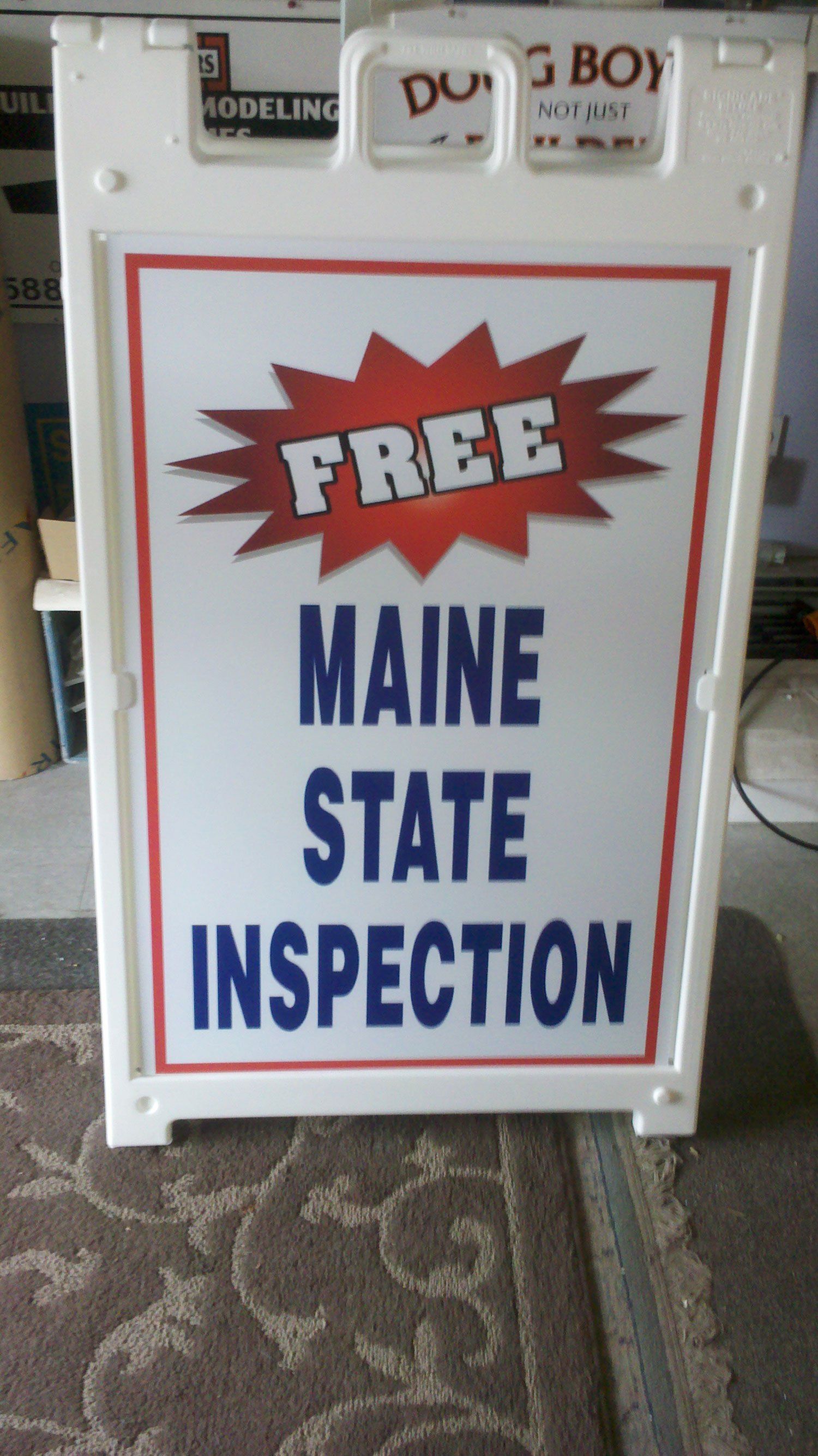 Sidewalk Signs 2
