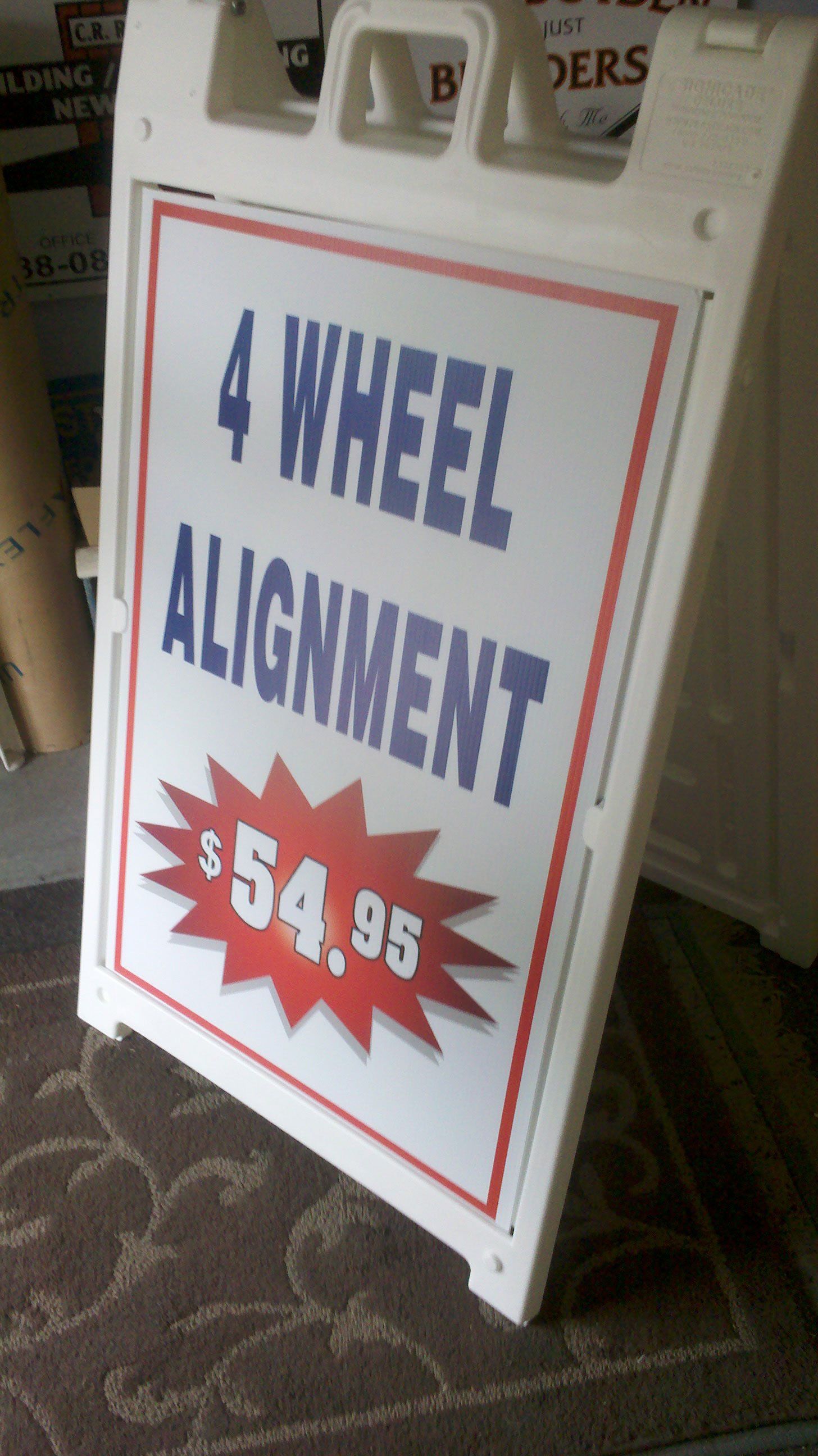 Sidewalk Signs 3