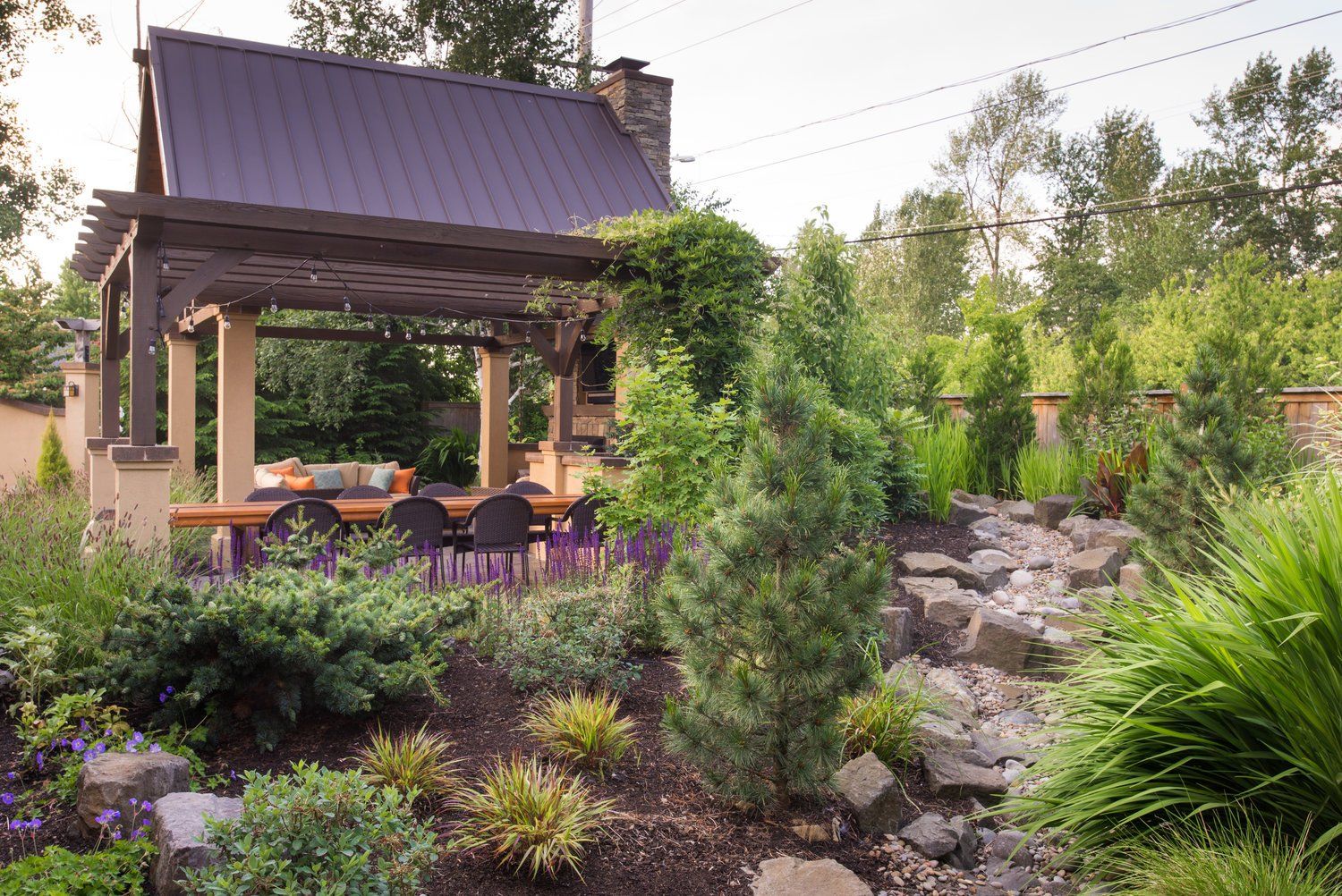 Pergolas and Arbors — Terrace Lounge with Pergola in Richardson, TX