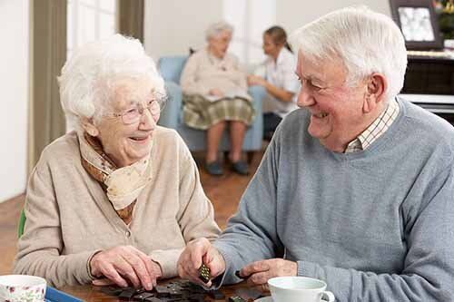 Cleaning retirement home