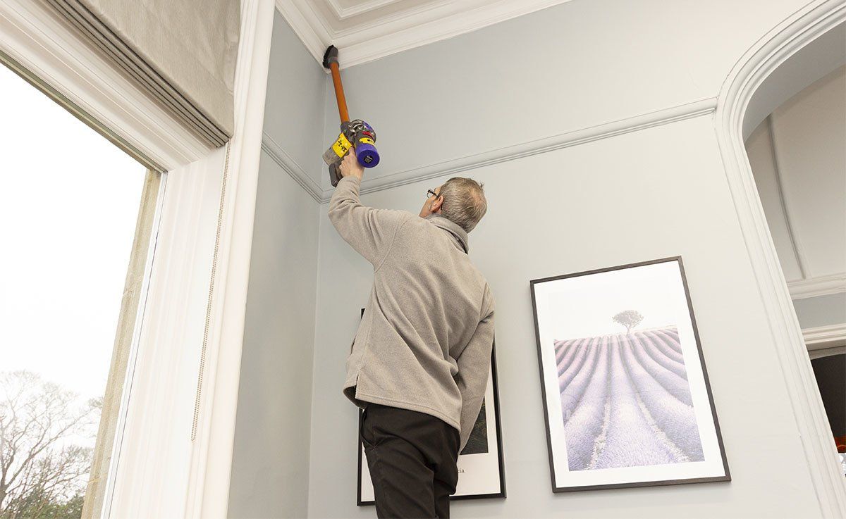 High level dusting in Harrogate offices