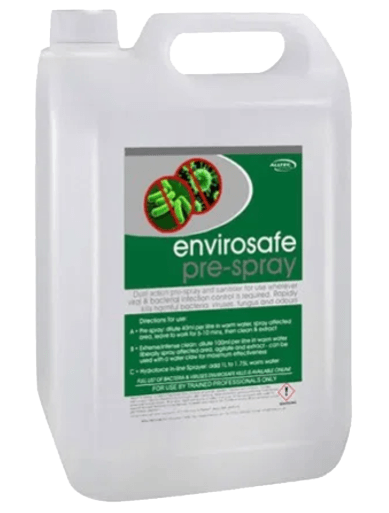 Envirosafe pre-spray carpet cleaner