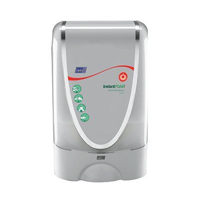 Hand sanitiser foam dispenser