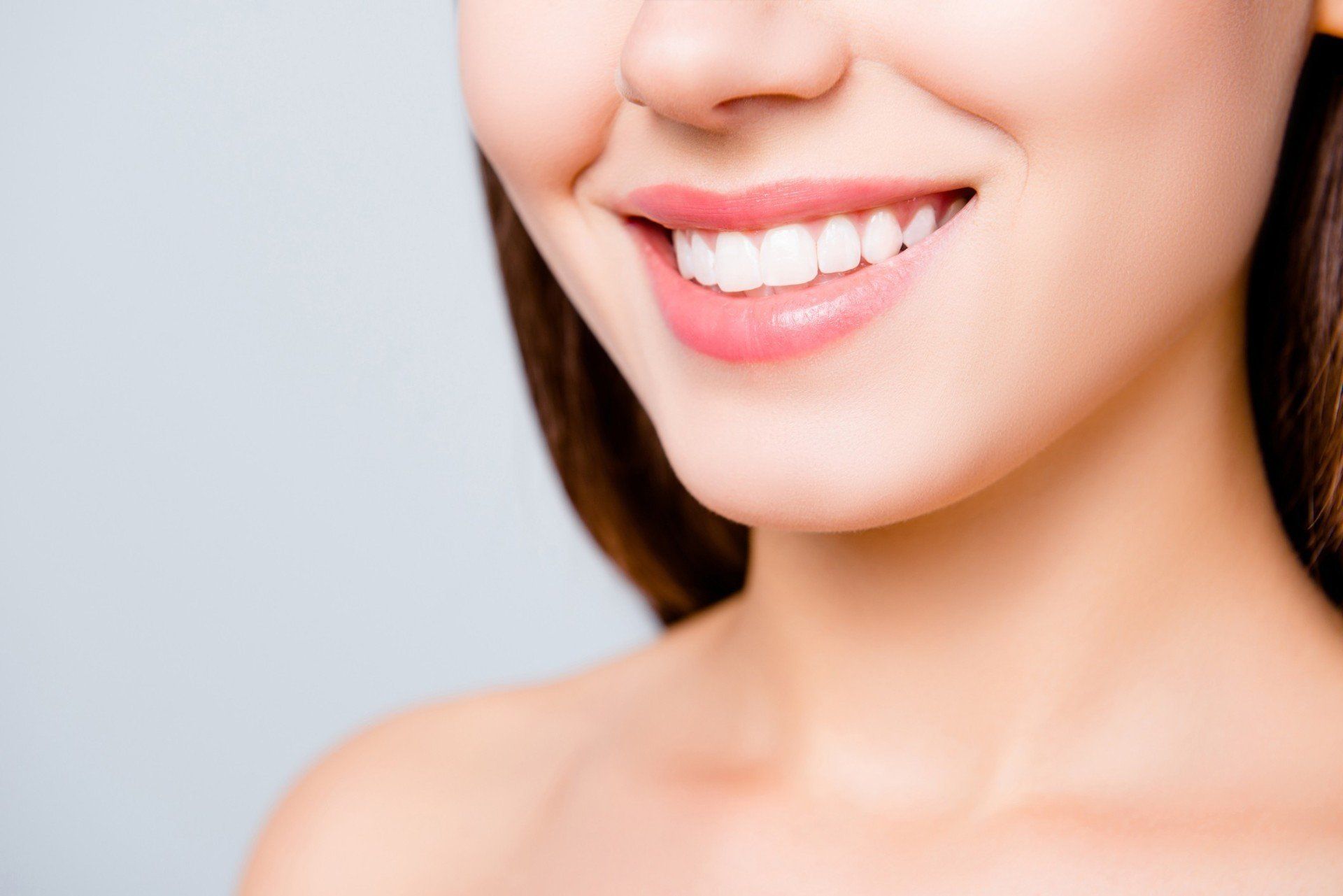 Woman Close-up Teeth — Eastpointe, MI — Eastland & Professional Dental Center