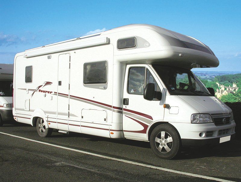caravan tyres after installation