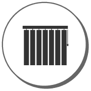 vertical blinds icon