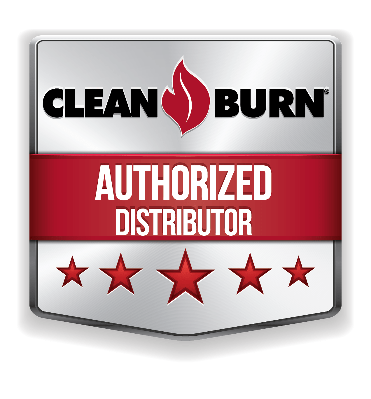 Clean Burn Authorized Distributor Logo Clean Burn Authorized Distributor Logo