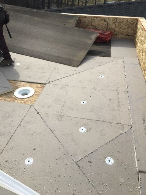 Flat Roof with Drain — Fishkill, NY — Honest Reliable Roofing