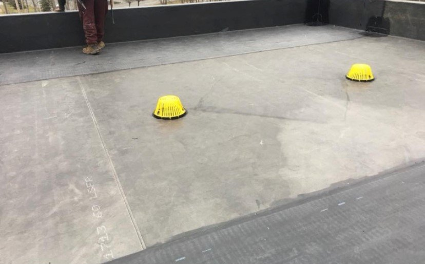 Flat Roof with Strainer — Fishkill, NY — Honest Reliable Roofing