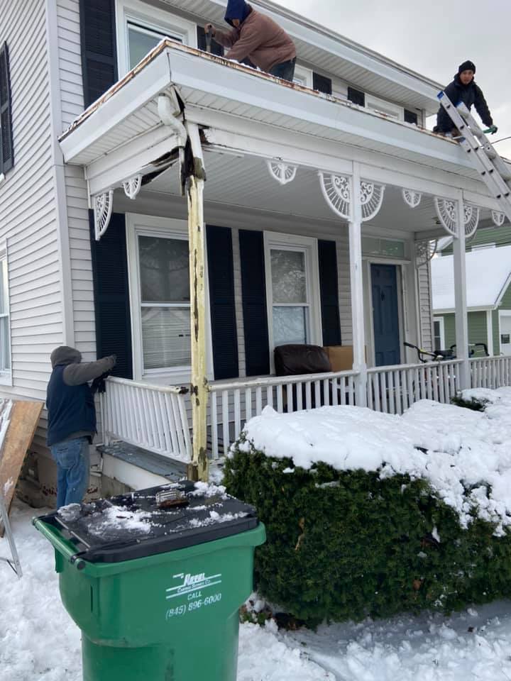 Reroof and Restore Before and after Fishkill NY 1 — Fishkill, NY — Honest Reliable Roofing