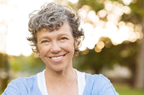 smiling woman