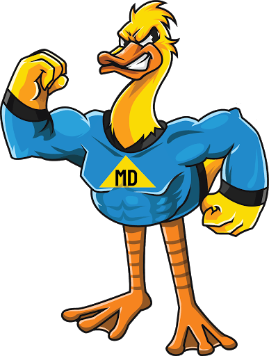 Mighty Ducts duct cleaning logo