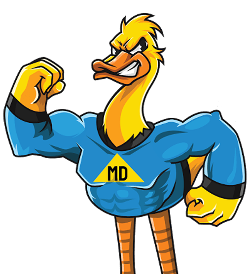 Mighty Ducts duct cleaning logo