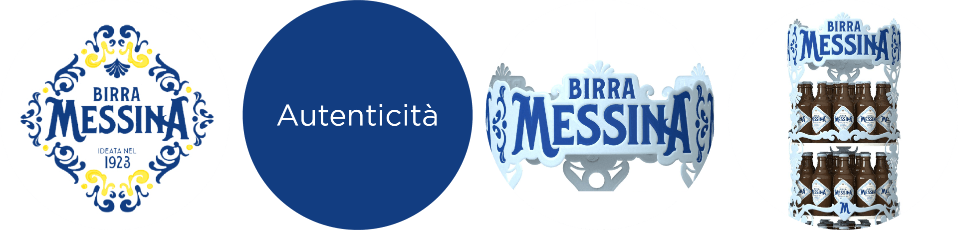 Espositore birra messina