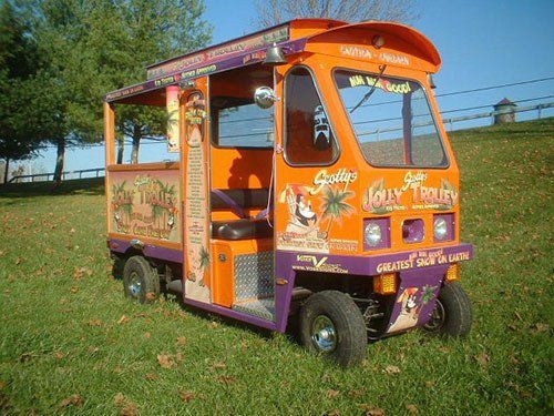 Orange Mini Truck — Truck Restoration in Rome, NY