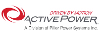 Das Logo für Active Power ist eine Abteilung von Piller Power Systems Inc.